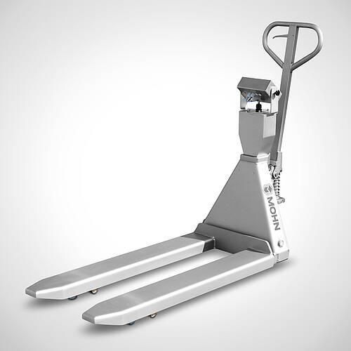 Pallet truck type GHW-W 100% with weighing function (scale), Art. No. 30.00.00.38 