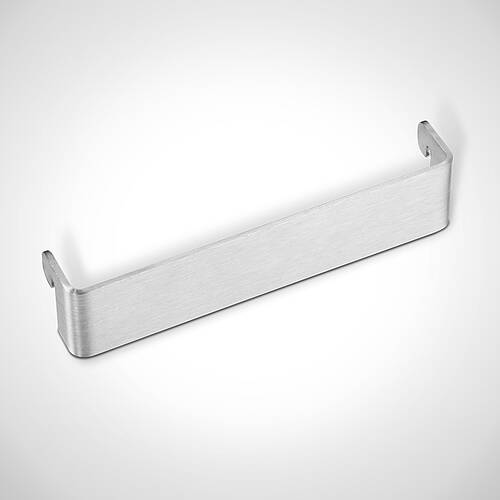 Beschriftungs-Aufhänger für Lochwand/Werkzeugwände Typ BA-90 (90 mm breit), Art.-Nr. 44.20.04.41, unbeschriftet 