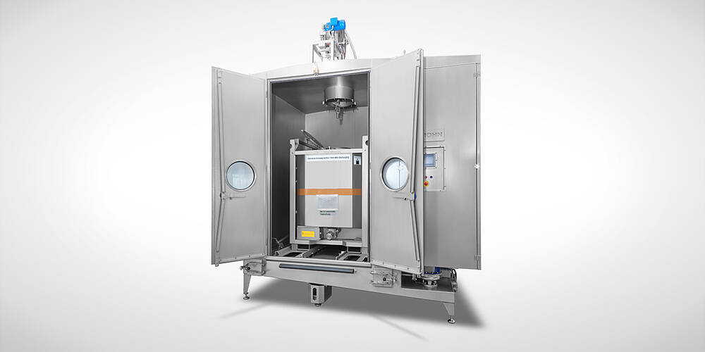 Kabinen-Waschanlage für IBC-Container und Palettengestell, Id.-Nr. 24-62164 