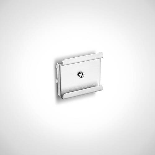 Halteschiene für Sichtlagerkasten Typ HSK 100, 100 mm lang, Art.-Nr. 44.20.04.11 