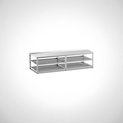 Swing-over bench made of stainless steel Type USB Ecoline D-2-5, item no. 46.00.02.54 