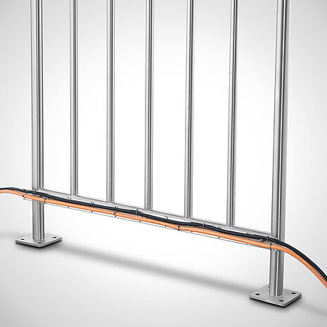 Mesh cable trays for cables type KR made of stainless steel | Mohn GmbH
