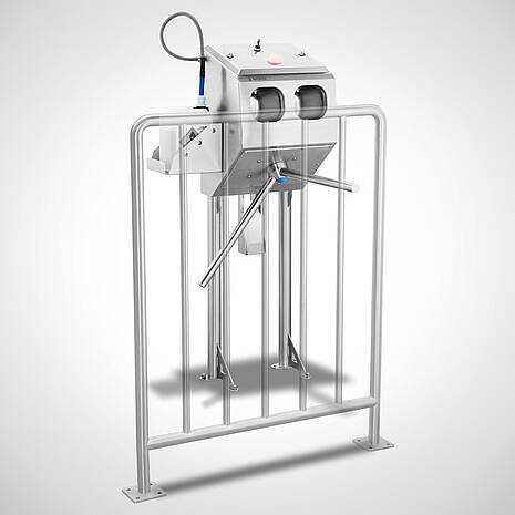 Hand-Seifenautomat mit 2-Arm Drehsperre Typ Soap-Control S-2-Arm Highline | Mohn GmbH 