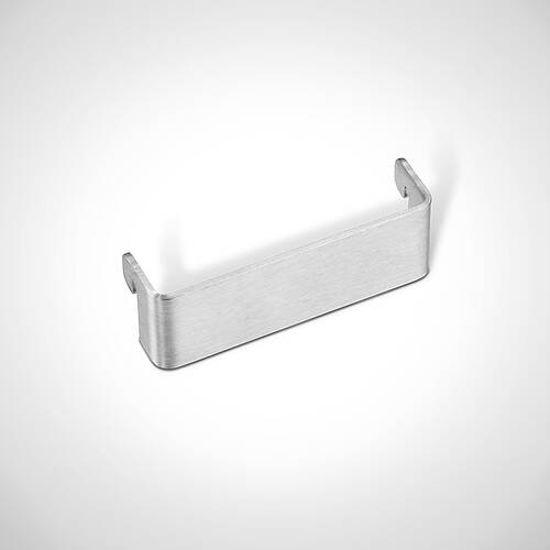 Beschriftungs-Aufhänger für Lochwand/Werkzeugwände Typ BA-60 (60 mm breit), Art.-Nr. 44.20.04.40, unbeschriftet 