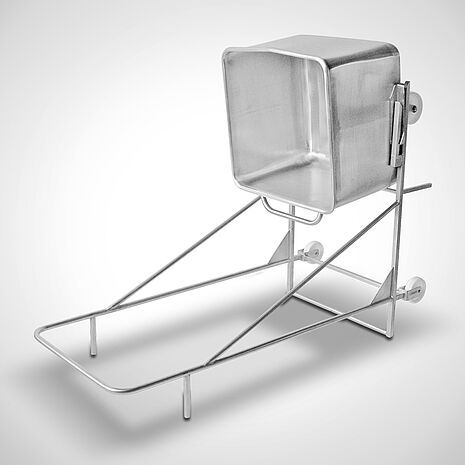 Cleaning rack for bin trolleys (meat trolley) Type HBW-RG | Mohn GmbH