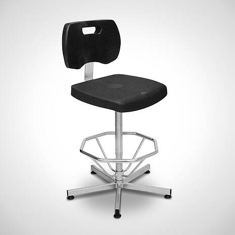 Produktionsstuhl mit ergonomischer Sitzschale Typ PST | Mohn GmbH