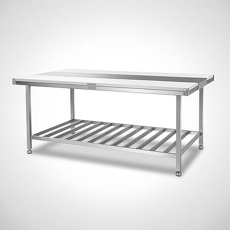 Stainless steel rack (fixed-welded): Mohn GmbH