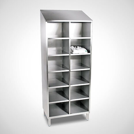 Edelstahl-Fächerschrank | Mohn GmbH