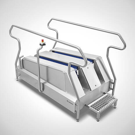 Durchlauf-Stiefelreinigungsmaschine Typ Boot-Star II Highline | Mohn GmbH