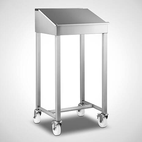Standing desks made of stainless steel | Mohn GmbH