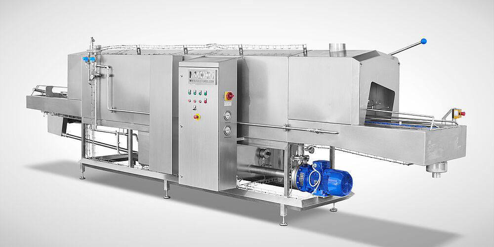 Behälterwaschanlage Highline Typ DLWA 400-Back | Mohn GmbH 