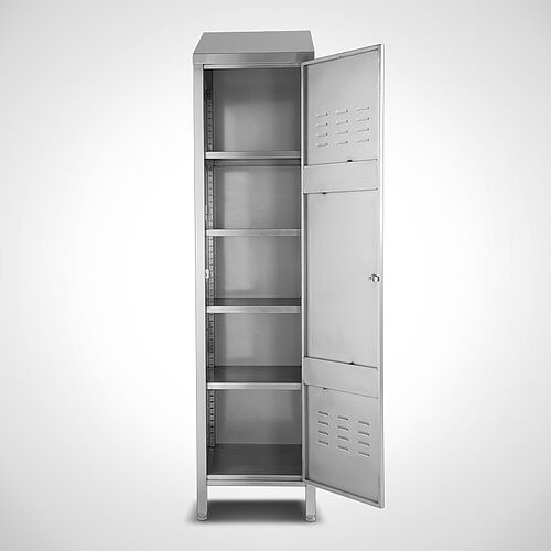 Storage cupboard made of stainless steel Type AS/Highline, art. no. 44.20.00.18