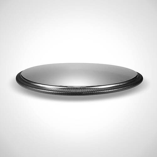 Stainless steel control mirror, art. no. 18.00.01.74