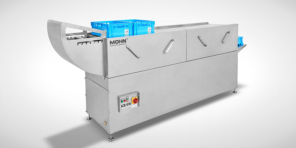 Crate washer for bakeries Type DLWA-300-BACK Ecoline, item no. 11.10.00.43 | Mohn GmbH 