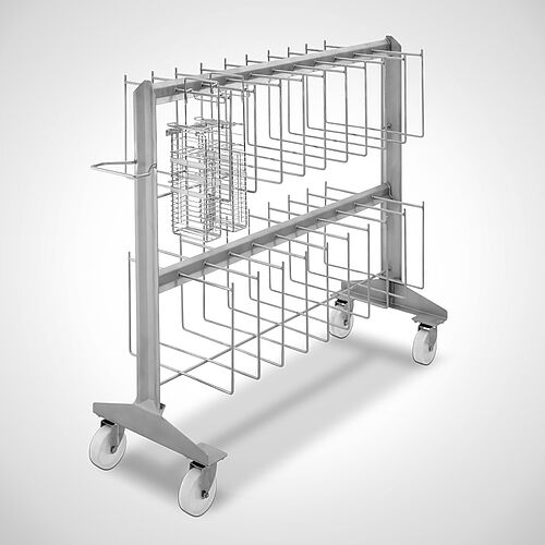 Knife basket transport and storage trolley Type MKTW, art. no. 19.00.01.04 