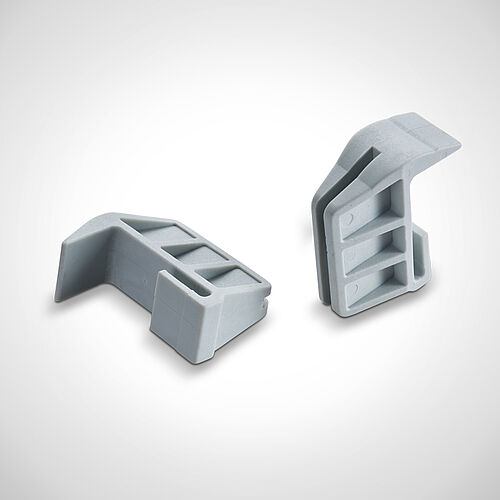 Corner connector for mountable shelves (corner shelf) 