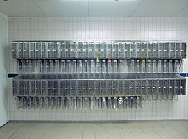 Knife basket safety locker for 60 persons 