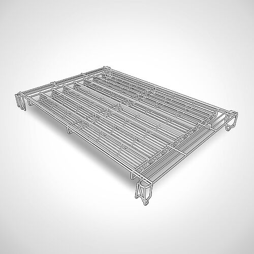 Stackable sieve (ripening form horde) made of stainless steel 