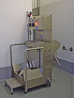 Hygienic-Station as a solution for staircases 