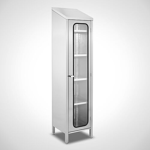 Storage cupboard made of stainless steel Type AS/Highline, art. no. 44.20.00.18 