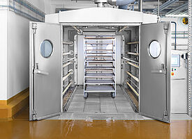 Large-room cabin washing system Type KWA-UGR - 2-doors - ground-level 