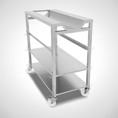 Rollers- / parts transport trolleys Type WLZ-TWV 11-04, id no. 13-62934 