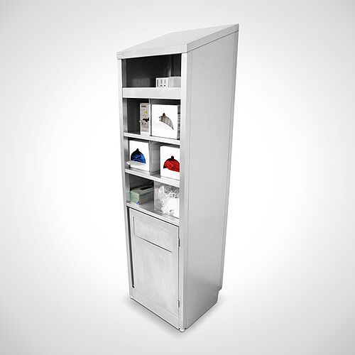 Storage cabinet for disposable clothing Type AS-E, art. no. 45.00.0029