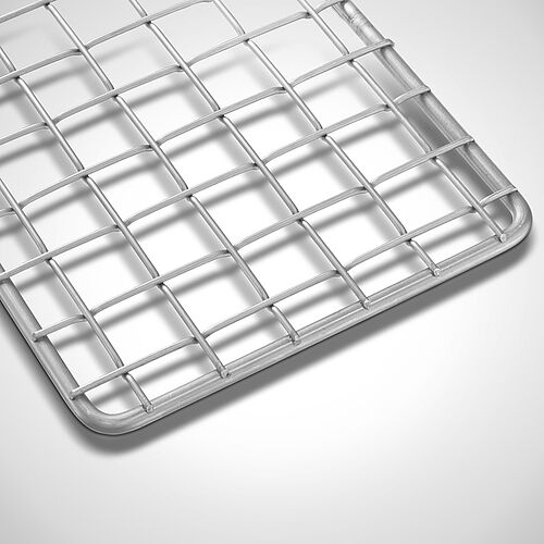 Grid type GR-ER-PG, single frame with pressed grating, art. no. 99.10.02.10, MW 30/30 