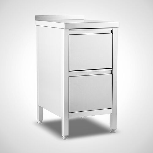 Drawers block made of stainless steel Type ASL-2, art. no. 21.00.02.70