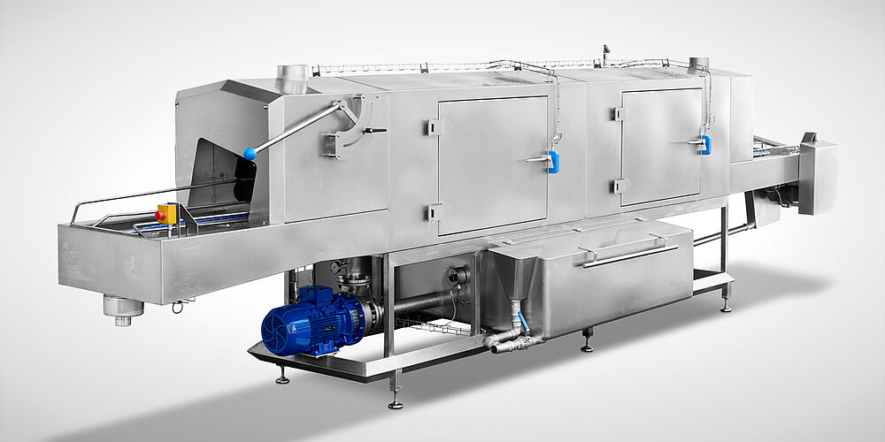 Behälterwaschanlage Highline Typ DLWA 400-Back | Mohn GmbH 