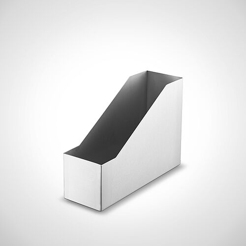 Stainless steel magazin file Type STS, art. no. 49.00.02.18 (with document folder)