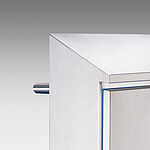 Wall-cupboard with HD-wall spacers ( 50 mm )