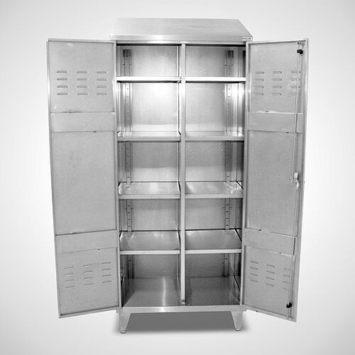 Compartment cupboard made of stainless steel Type ASD-F, art. no. 29.00.00.10