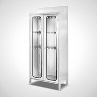 Storage cupboard Type ASD-Highline-SON, interior with special brackets for hanging equipment - ID 20-61405