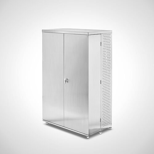 Ventilated storage cabinet Type ASD-SON 100-60, view right-side, closed doors, ID: 20-63755 