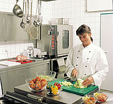 Cutting boards are ideal for commercial kitchens or butcher counter areas