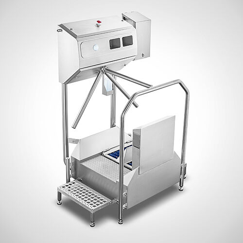 Hygiene station Type Clean-Check Highline-800-Right, art.no. 11.10.07.42 optional can holder Type KH-GA 1 