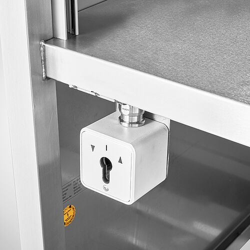 Control work area, Detail Shutter switch inside the control work area Typ KA-FE 