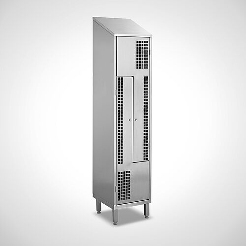 Z-shape locker Type GSZ-AF-VA-EU 1 compartment-400 mm compartment widt, art. no. 45.10.07.02 