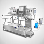 Check-In-Station III-1800-R Highline with Face-Checkpoint and external Dosing-unit 