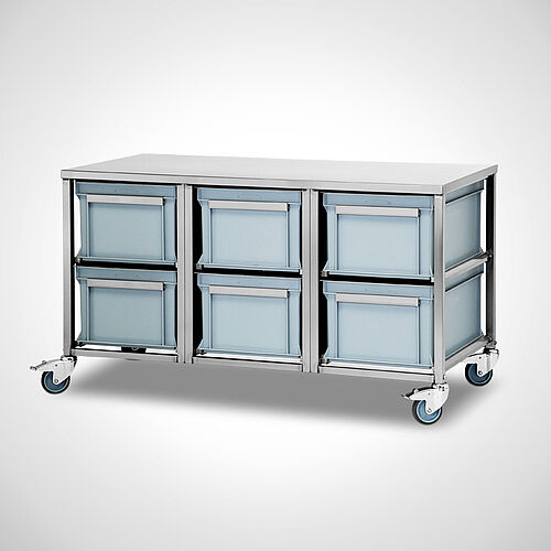 Ingredient station trolley Type ZSW 6-53, art. no. 49.00.01.73