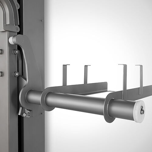 Lift + tilting device Type HKV-E2, detail: Lift fork with E2-performance container, art. no. 18.00.30.66 