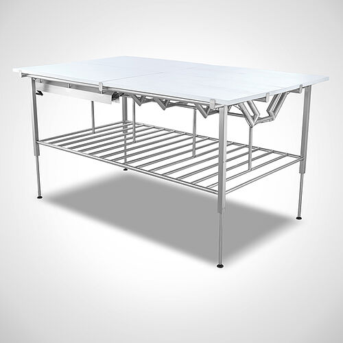 Height-adjustable double-stage work table Type DST-SON R ERGO, ID 21-61288 