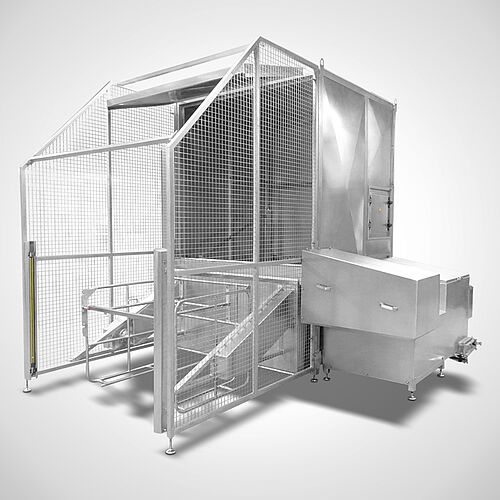 Cabin washing system for pallet boxes Type KWA-Rotar, art. no. 11.10.02.90 