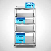 Mobile Storage rack Type LR-E 5-2 F, art. no. 39.01.00.02 + 39.91.00.08 
