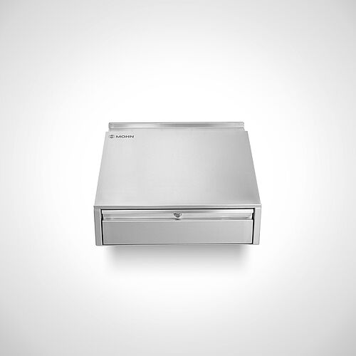 Stainless steel wall-mounted desk with drawer Type WPS-I, art. no. 49.00.02.10 