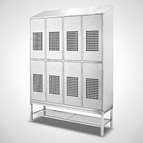 Art. no. 45.10.04.27, compartment width 400 mm, with shoe rack