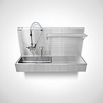 Wall-mounted parts washing station Type TW-SON-13-1925.2, Id.-No. 21-63258 