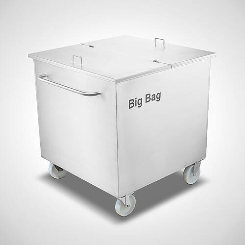 Big-Bag Behälterwagen Typ BW-BB 110/110 mit 2-geteiltem Deckel, ID 22-62647 