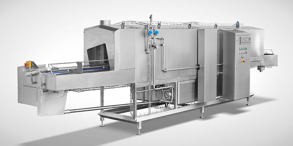 Behälterwaschanlage Highline Typ DLWA 400-Back | Mohn GmbH 